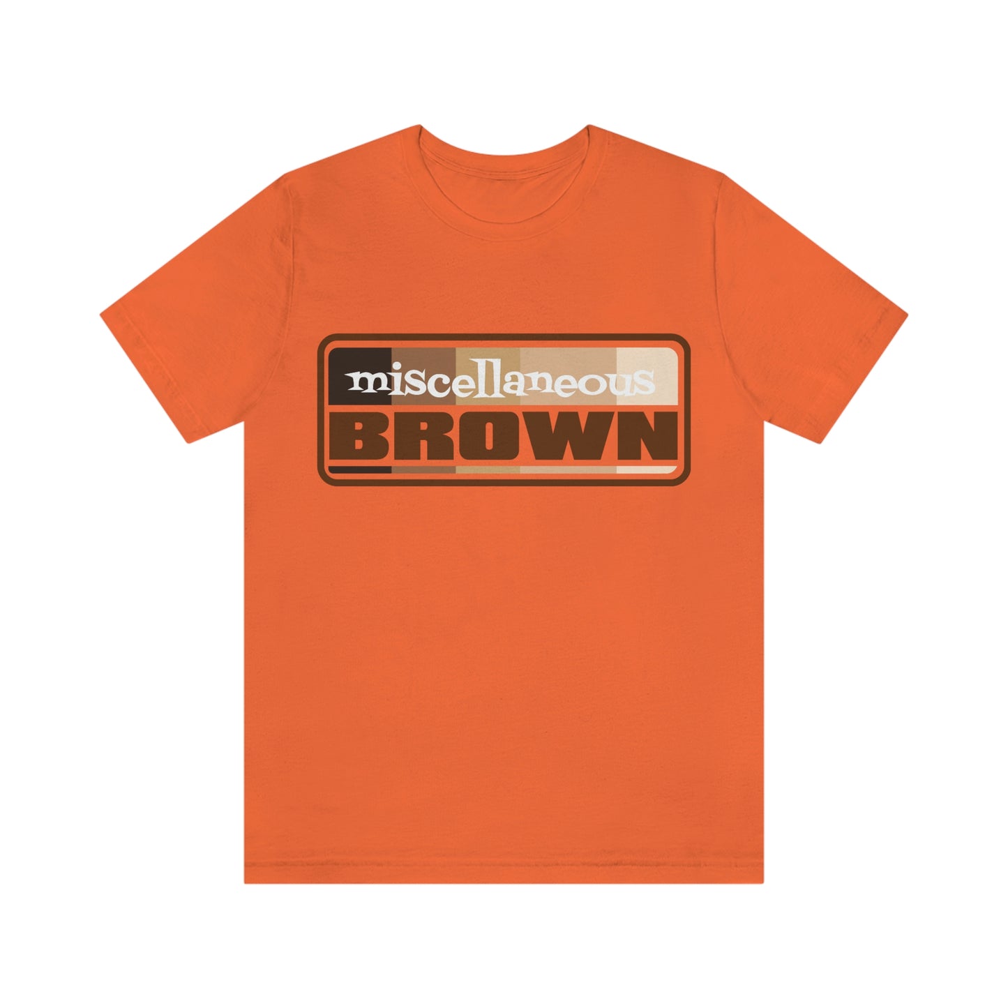 Official Miscellaneous Brown Comedy Special Unisex Short Sleeve Tee